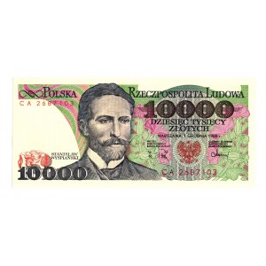 PRL, 10000 złotych 1988 CA