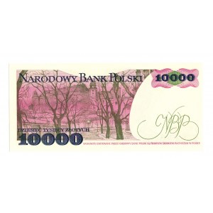PRL, 10000 złotych 1988 CA