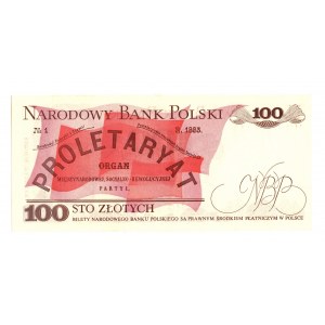 PRL, 100 złotych 1982 HG