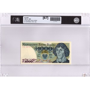 PRL, 1000 złotych 1982 KK - GCN 67