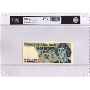 PRL, 1000 złotych 1982 KK - GCN 66