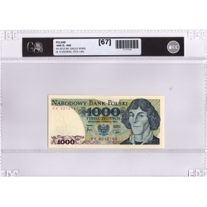 PRL, 1000 zlotých 1982 KK - GCN 67