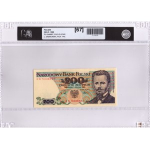 PRL, 200 Zloty 1988 DE - GCN 67