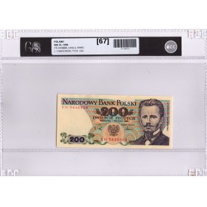 PRL, 200 Zloty 1988 DE - GCN 67