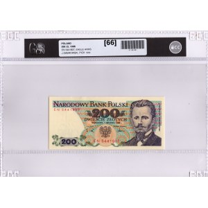PRL, 200 złotych 1988 EN - GCN 66