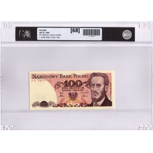 PRL, 100 złotych 1986 RR - GCN 68