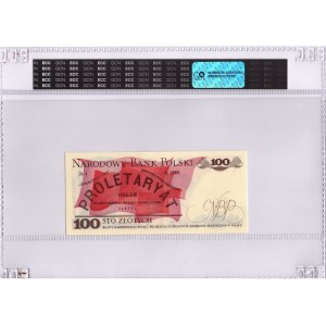 PRL, 100 złotych 1986 RR - GCN 68