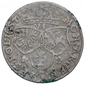 John II Casimir, 6 groschen 1657, Cracow