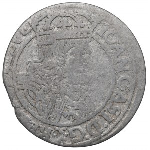 John II Casimir, 6 groschen 1661, Lviv
