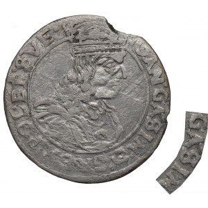 Jan II Kazimír, šestipence 1662, Lvov - GASIM rarita