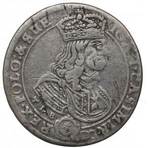 John II Casimir, 18 groschen 1668, Cracow