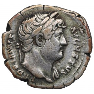 Římská říše, Hadrián, denár - COS III