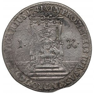 August III Sas, Vikarpfennig 1741