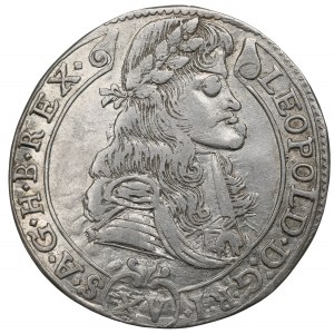 Maďarsko, Leopold I., 15 krajcars 1685 KB