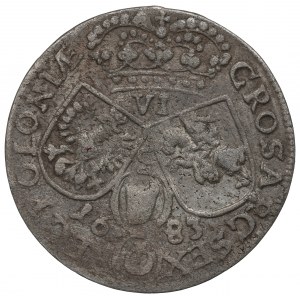 John III, 6 groschen 1683, Cracow