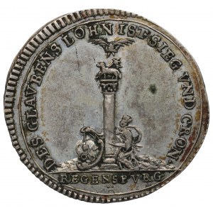 Germany, Regensburg, Silver ducat 1717