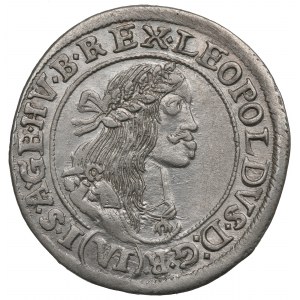 Hungary, 6 kreuzer 1669