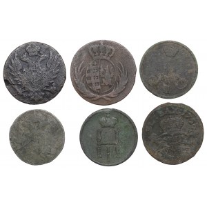 Polen, Satz Kupfermünzen