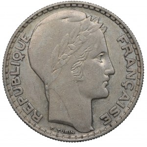 Francie, 20 franků 1933