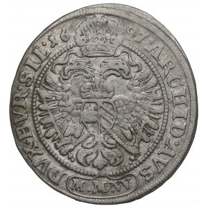 Sliezsko pod vládou Habsburgovcov, Leopold I., 3 krajcara 1697 MMW, Wrocław