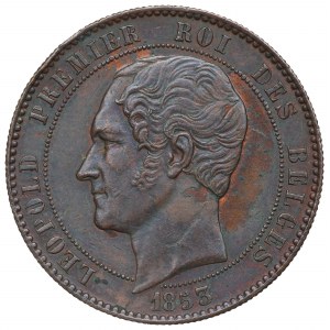 Belgie, 10 centimů 1853 - svatba prince