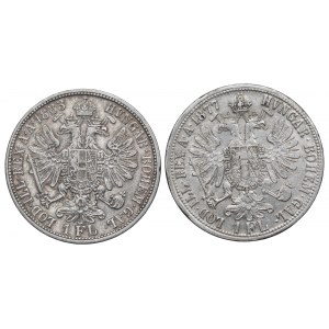 Rakúsko-Uhorsko, sada 1 florén 1877 a 1883