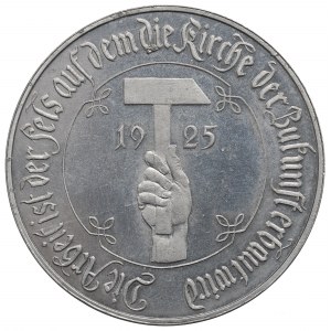 Niemcy, Medal przypominający o inflacji 1925