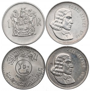 Jižní Afrika a Arábie, sada mincí