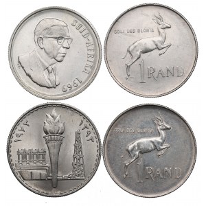 Jižní Afrika a Arábie, sada mincí