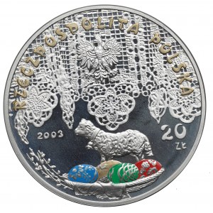 III RP, 20 złotych 2003 Śmigus-dyngus