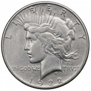 USA, 1 peace dollar 1922