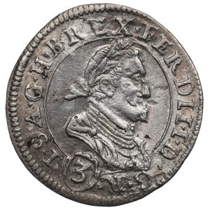 Austria, Ferdinand III, 3 kreuzer 1632