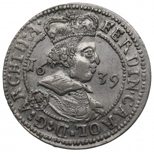Österreich, Ferdinand Karl, 3 krajcars 1639, Halle