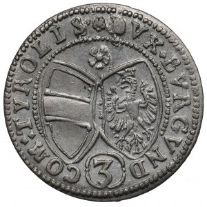 Österreich, Ferdinand Karl, 3 krajcars 1639, Halle