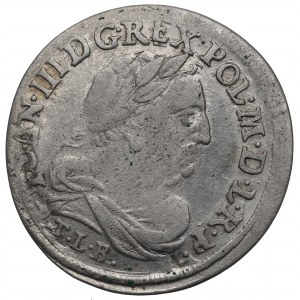 John III Sobieski, 6 groschen 1681, Bromberg