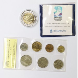 Bulharsko a Fínsko, sada mincí