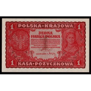 II RP, 1 marka polska 1919 I SERIA GC