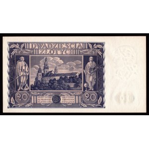 II RP, 20 Zloty 1936 AV