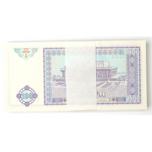 Uzbekistan, 100 som 1994 - paczka bankowa