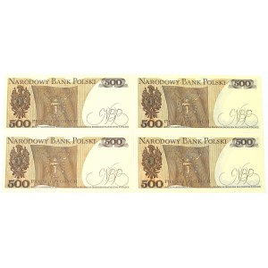 PRL, Zestaw 500 złotych 1982