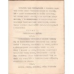 Pensionsstatut für die Beamten der Kreissparkasse in Krakau 1924