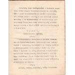 Statut emerytalny dla funkcjonariuszy Powiatowej Kasy Oszczędności w Krakowie 1924 rok