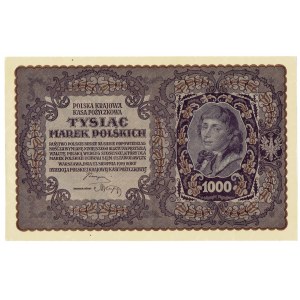 II RP, 1000 marek polskich 1919 III seria AS