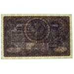 II RP, 1000 polnische Mark 1919 3. Serie AS