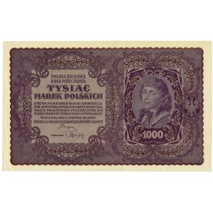 II RP, 1000 poľských mariek 1919 2. séria AX