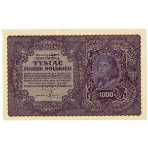 II RP, 1000 Polish marks 1919 II SERJA AG