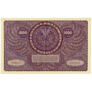 II RP, 1000 poľských mariek 1919 II SÉRIA O