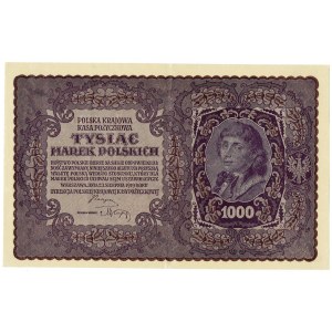 II RP, 1000 marek polskich 1919 I SERJA DM