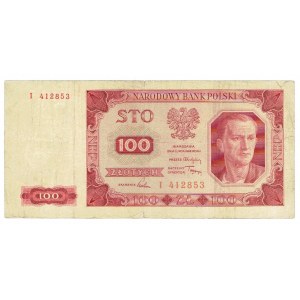 PRL, 100 Zloty 1948 I , SEHR RAR