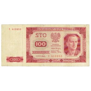 PRL, 100 złotych 1948 I , BARDZO RZADKI